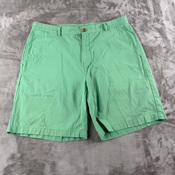 Vineyard Vines Other - Vineyard Vines Club Short Mens 38 Mint Green Chino‎ Cotton Twill 9 Inch Inseam